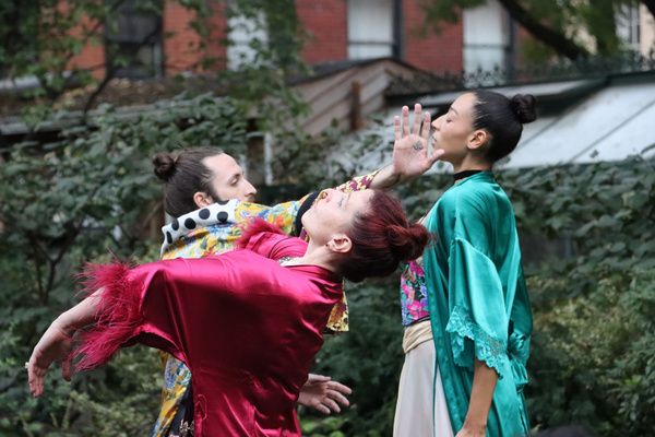Performers, Breton Tyner-Bryan, James Jude Johnson, and Tatiana Stewart in RECLAMATIO Photo