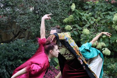 Performers, Breton Tyner-Bryan, James Jude Johnson, and Tatiana Stewart in RECLAMATIO Photo