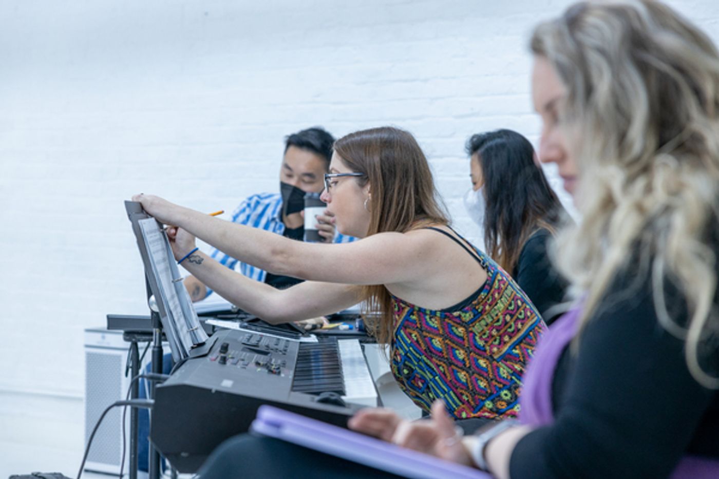 Photos: See Julia Murney, Robert H. Fowler & More in Rehearsals for BABY  Image
