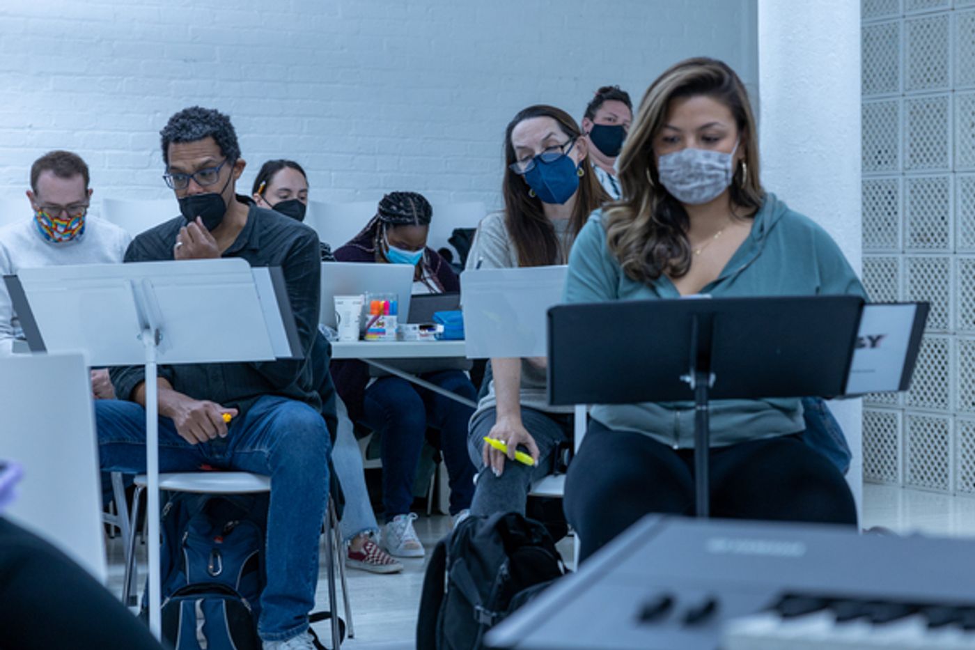 Photos: See Julia Murney, Robert H. Fowler & More in Rehearsals for BABY  Image