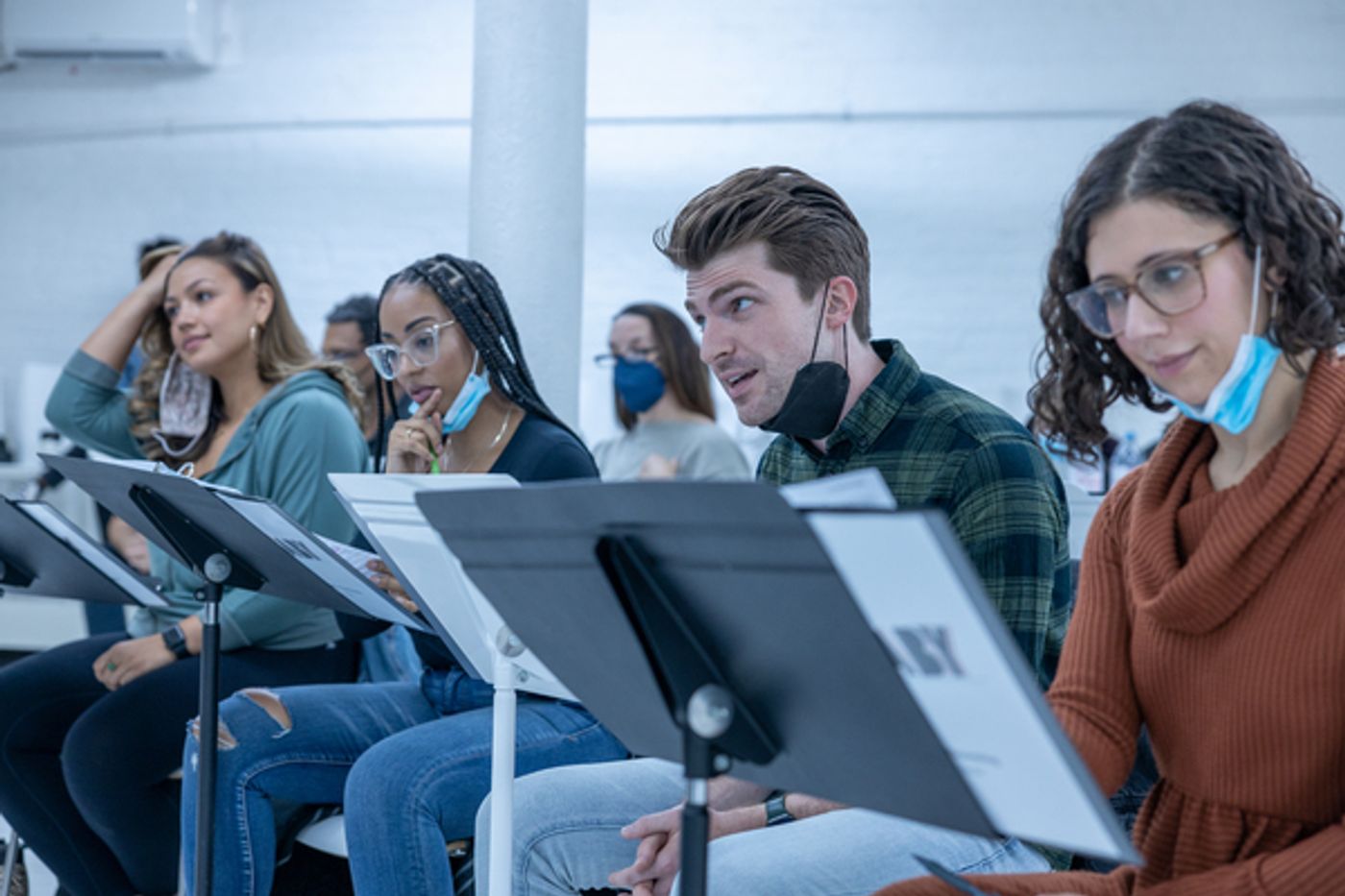 Photos: See Julia Murney, Robert H. Fowler & More in Rehearsals for BABY  Image