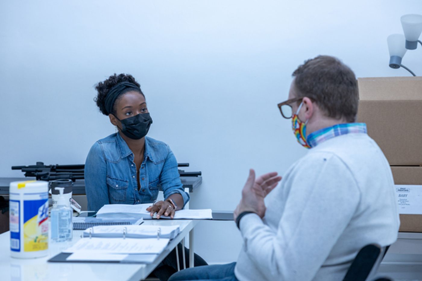 Photos: See Julia Murney, Robert H. Fowler & More in Rehearsals for BABY  Image