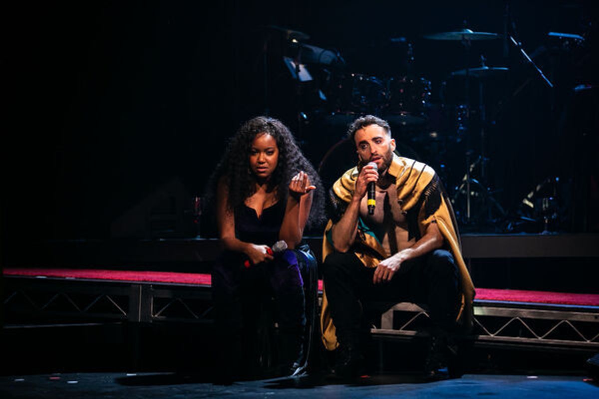 Whitney White (Woman) with Charlie Thurston (Man) in Macbeth In Stride at 