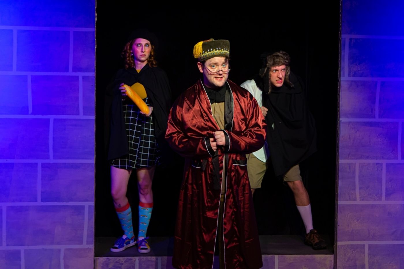 Review: PUFFS at BIRMINGHAM FESTIVAL THEATRE Conjurers Laughs, Wow, and Fun Satire About a Certain Boy Wizard  Image