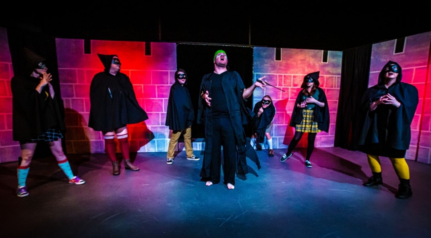 Review: PUFFS at BIRMINGHAM FESTIVAL THEATRE Conjurers Laughs, Wow, and Fun Satire About a Certain Boy Wizard  Image