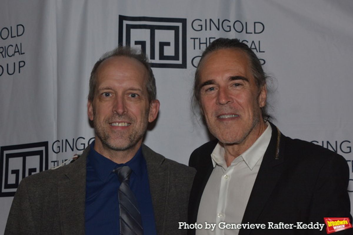Gary Wellbrock and guest at Photos: MRS. WARREN'S PROFESSIONS Celebrates Opening Night