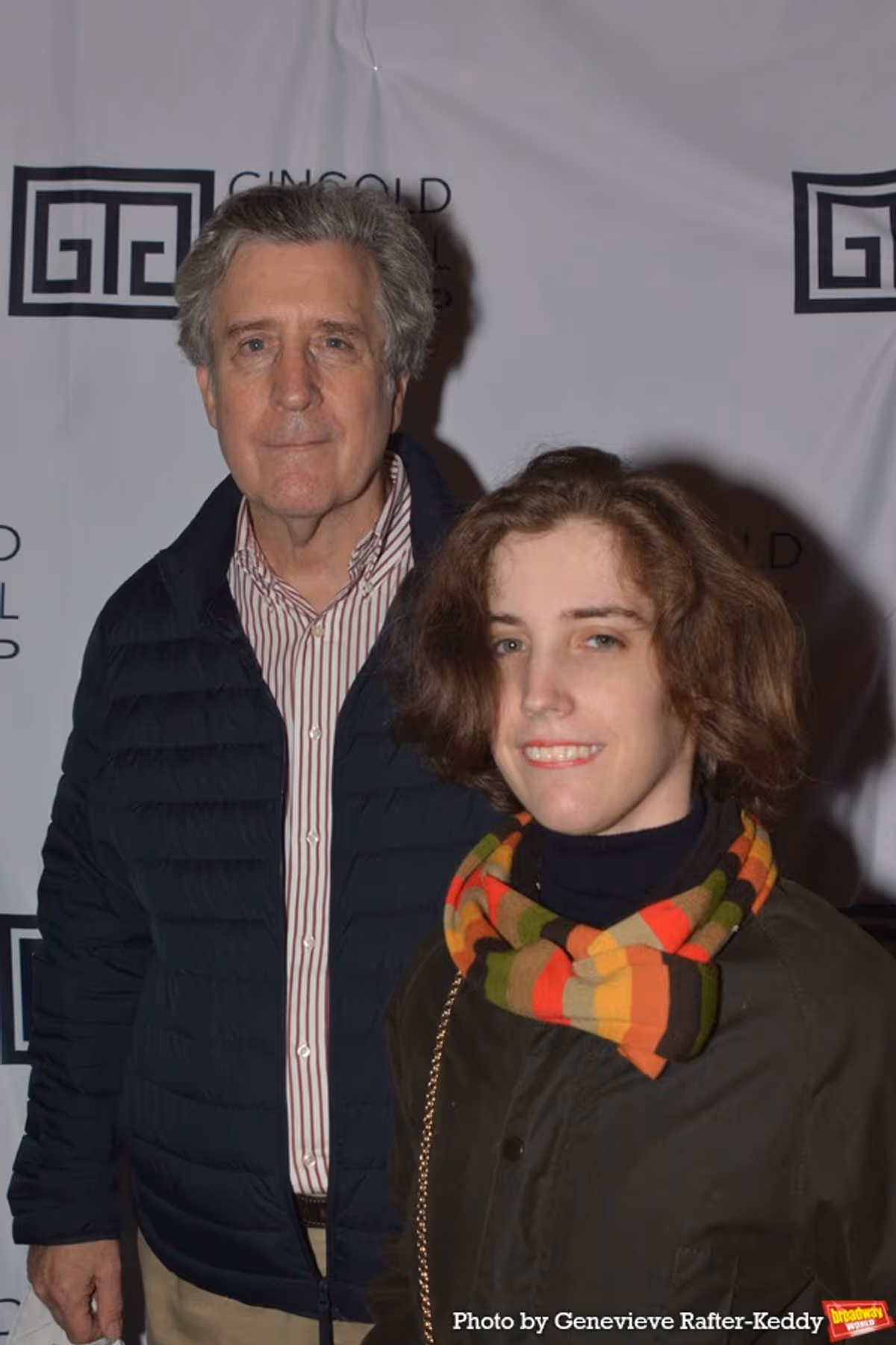 Julian Christenberry and guest at Photos: MRS. WARREN'S PROFESSIONS Celebrates Opening Night