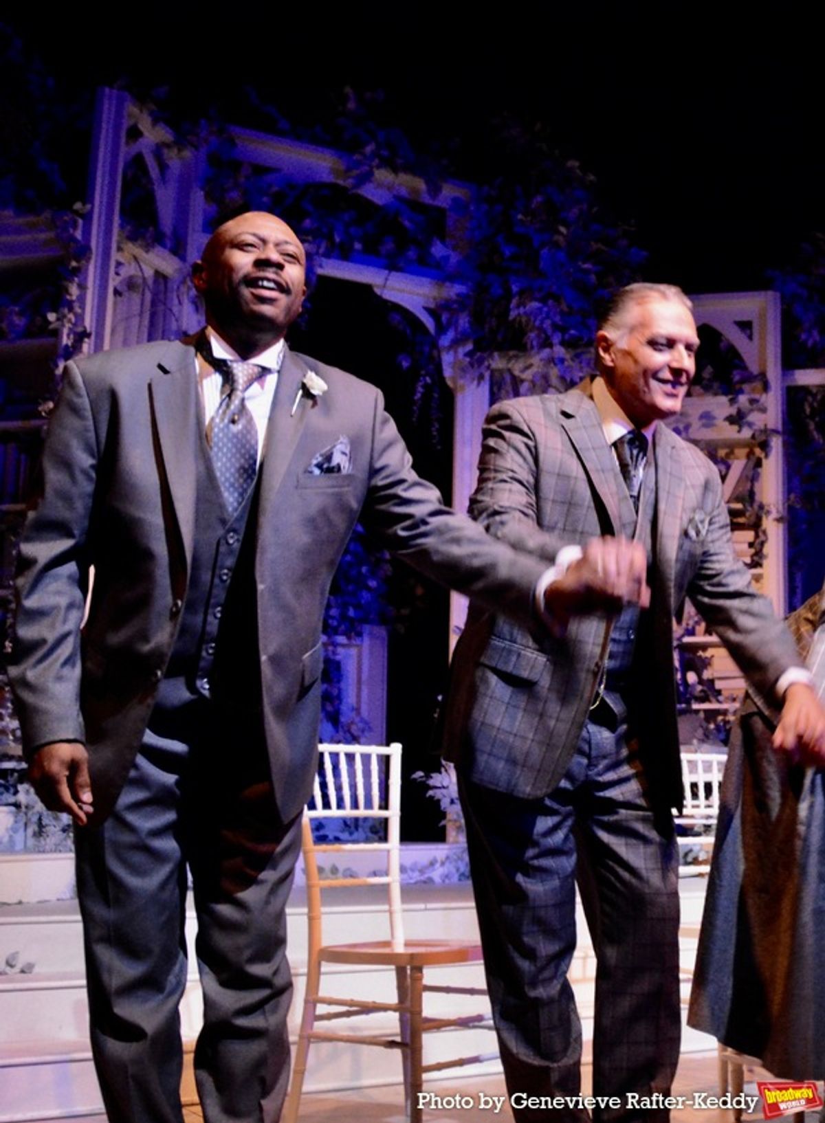 Alvin Keith and  Robert Cuccioli at 