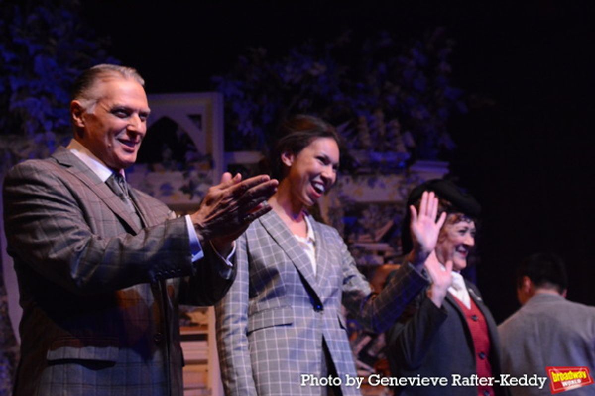  Robert Cuccioli, Nicole King and  Karen Ziemba at 
