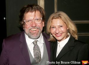 Oskar Eustis and Laurie Eustis @ BroadwayWorld Oskar Eustis and Laurie Eustis Photo