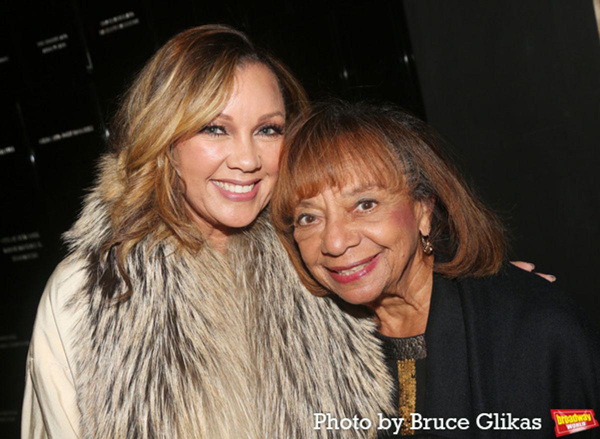 Vanessa Williams and mother Helen Williams  at 