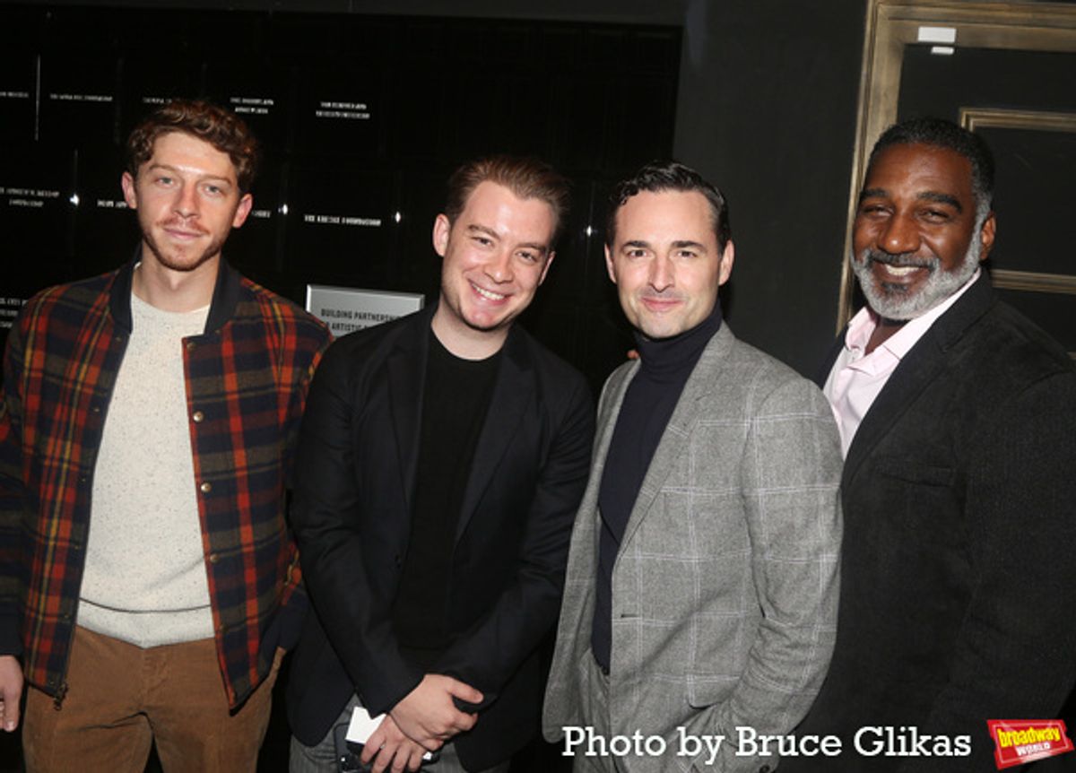 Will Hochman, Tony Marion, Max von Essen and Norm Lewis  at 