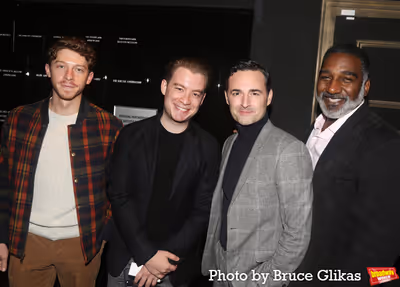 Will Hochman, Tony Marion, Max von Essen and Norm Lewis  Photo