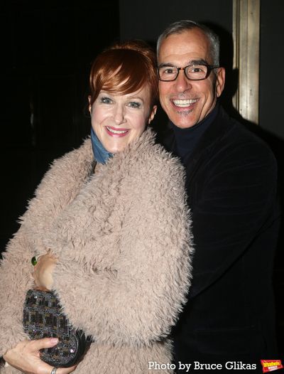 Katie Finneran and Jerry Mitchell  Photo