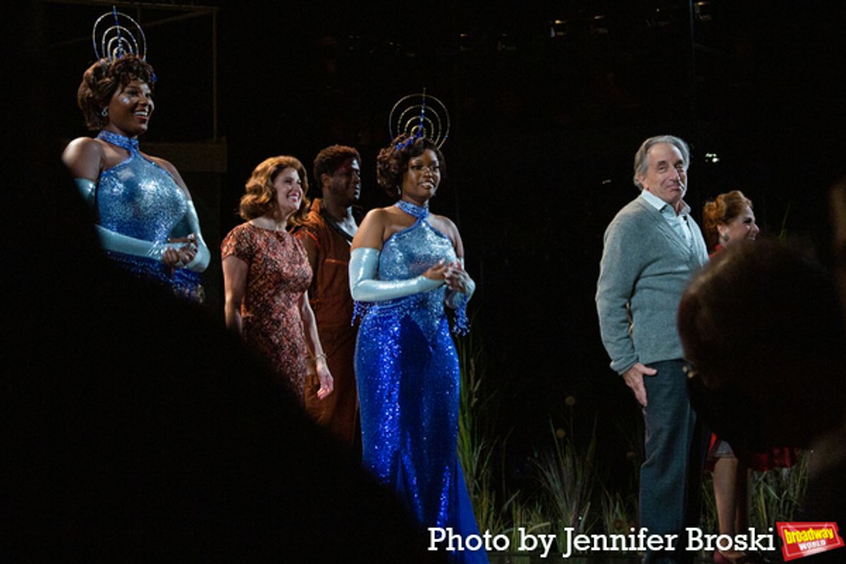 The cast of CAROLINE, OR CHANGE at Photos: CAROLINE, OR CHANGE Company Celebrates Opening Night