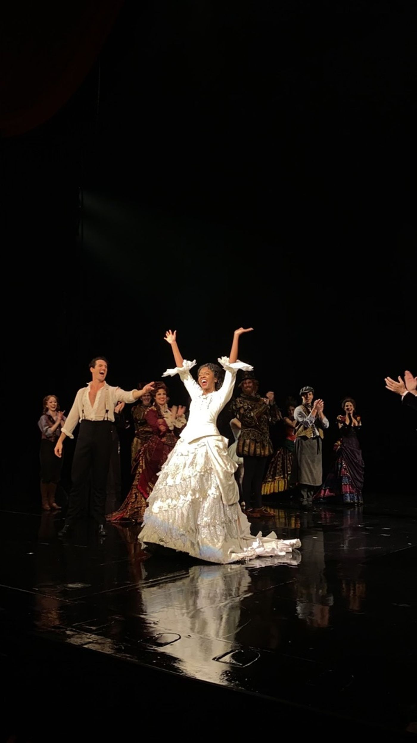 Photos: Go Inside Curtain Call for Emilie Kouatchou's Debut as Christine in THE PHANTOM OF THE OPERA  Image