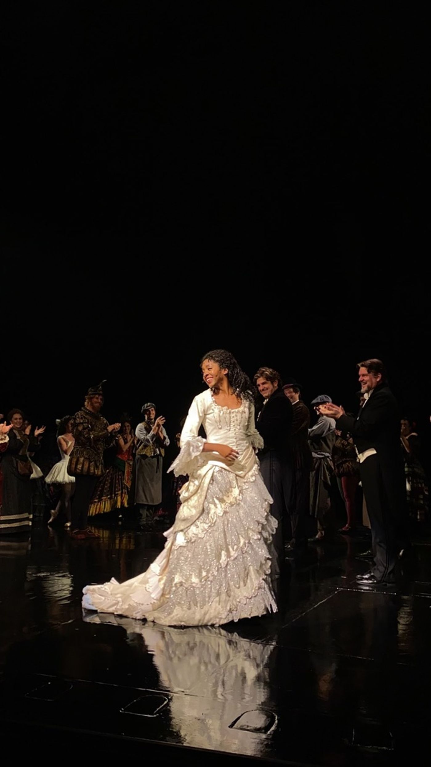 Photos: Go Inside Curtain Call for Emilie Kouatchou's Debut as Christine in THE PHANTOM OF THE OPERA  Image