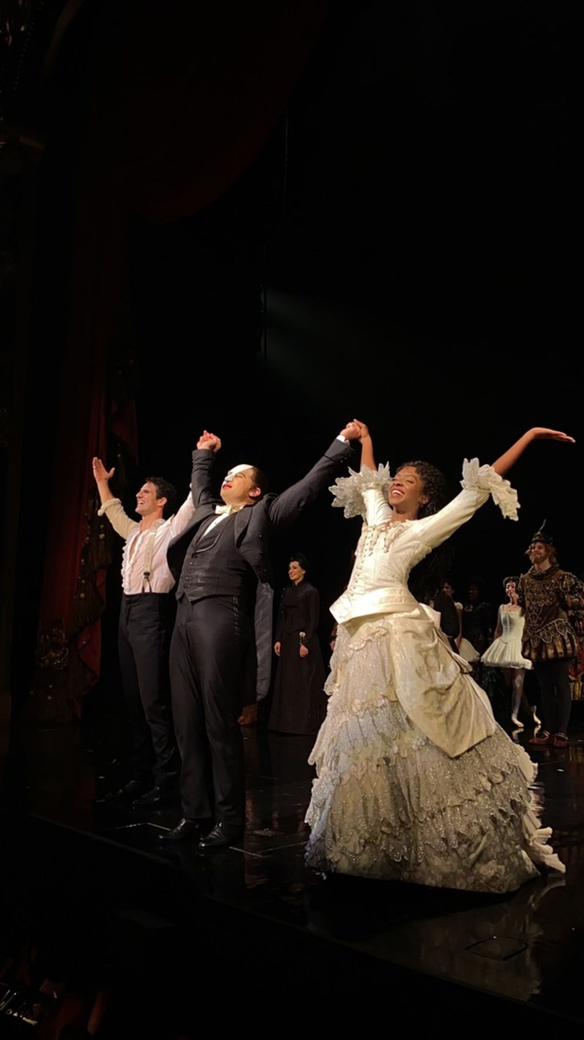 John Riddle, Ben Crawford & Emilie Kouatchou at 