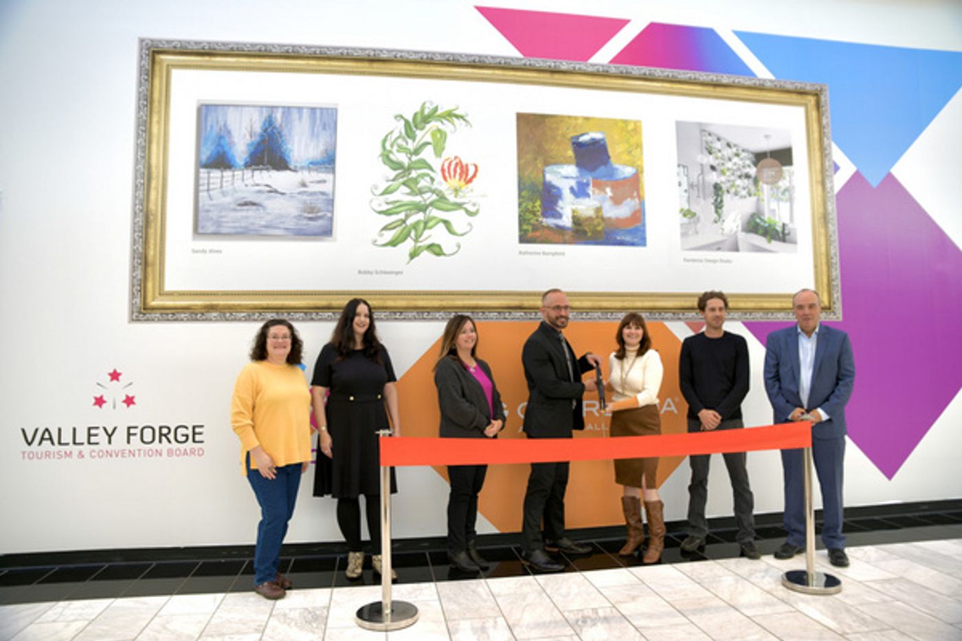 Photos: Go Inside the Ribbon Cutting Of the First Ever Arts Montco Wall At King Of Prussia Mall Photos: Go Inside the Ribbon Cutting Of the First Ever Arts Montco Wall At King Of Prussia Mall Image