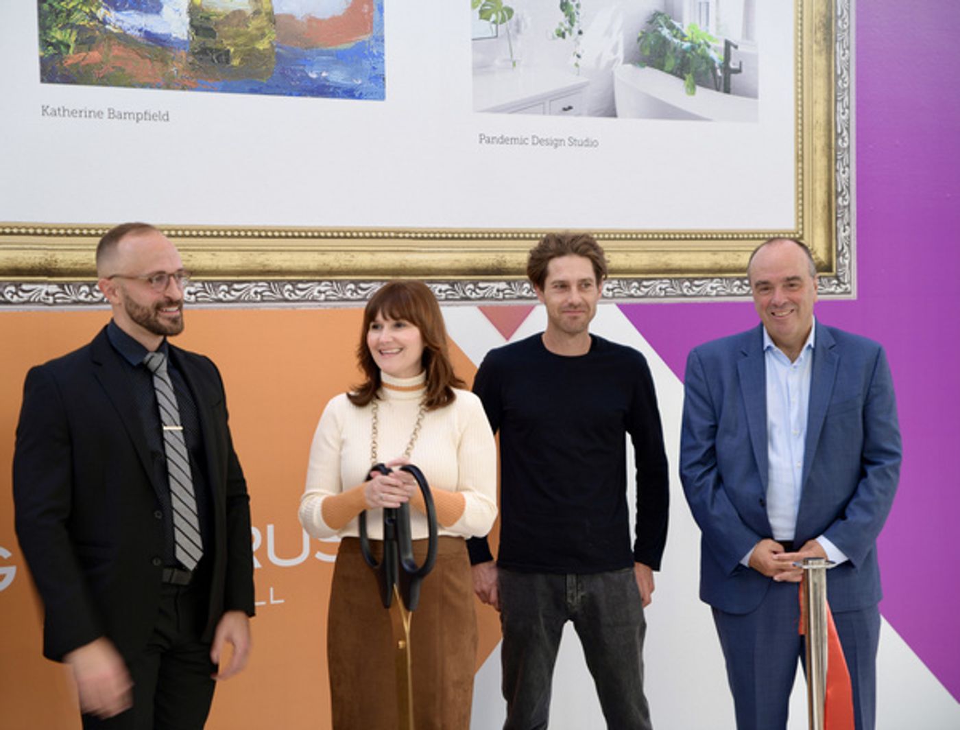 Photos: Go Inside the Ribbon Cutting Of the First Ever Arts Montco Wall At King Of Prussia Mall Photos: Go Inside the Ribbon Cutting Of the First Ever Arts Montco Wall At King Of Prussia Mall Image