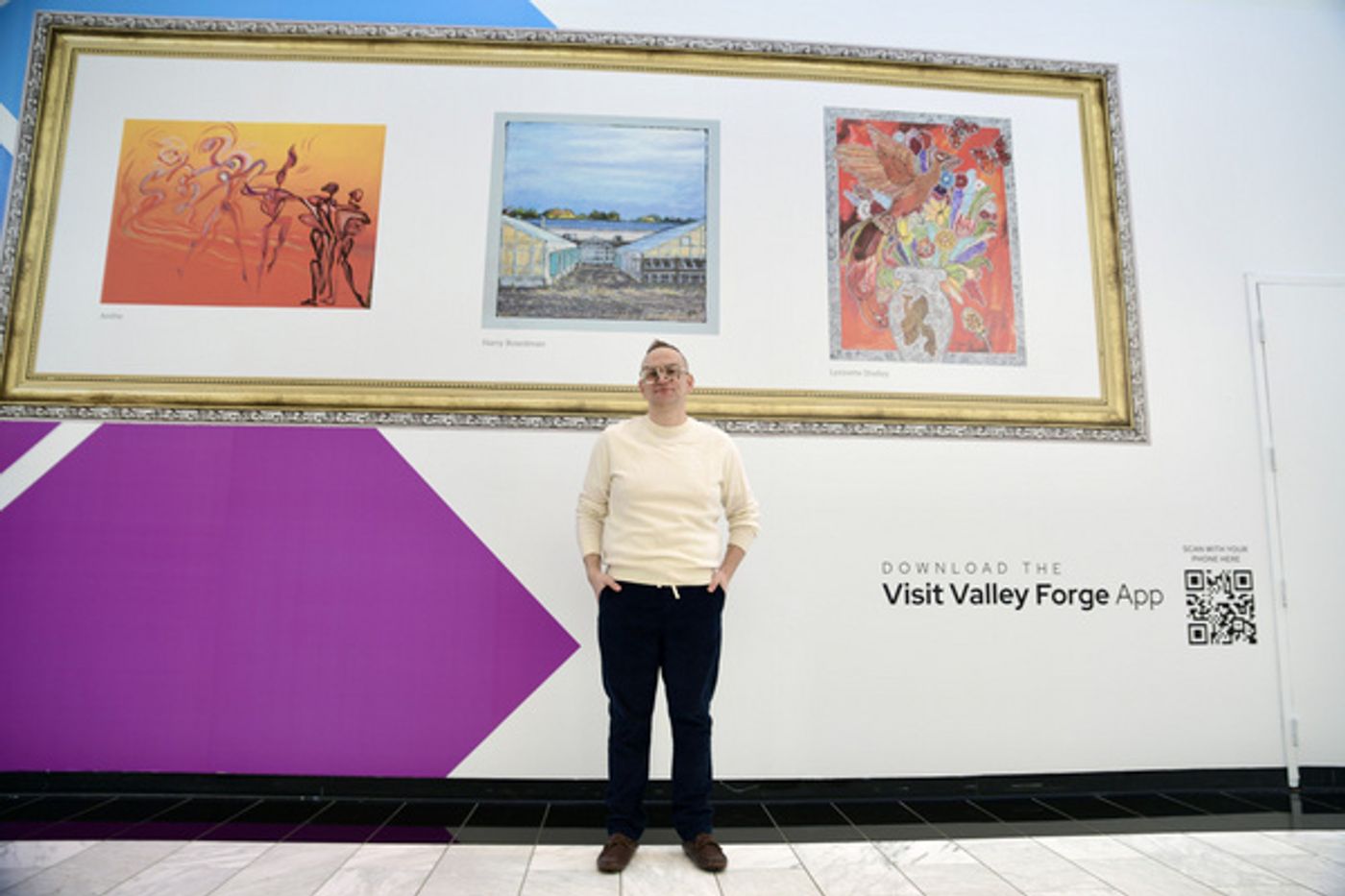 Photos: Go Inside the Ribbon Cutting Of the First Ever Arts Montco Wall At King Of Prussia Mall Photos: Go Inside the Ribbon Cutting Of the First Ever Arts Montco Wall At King Of Prussia Mall Image
