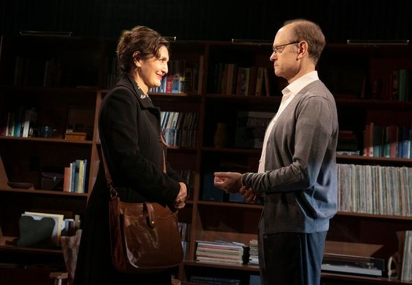 Jacqueline Antaramian and David Hyde Pierce  Photo