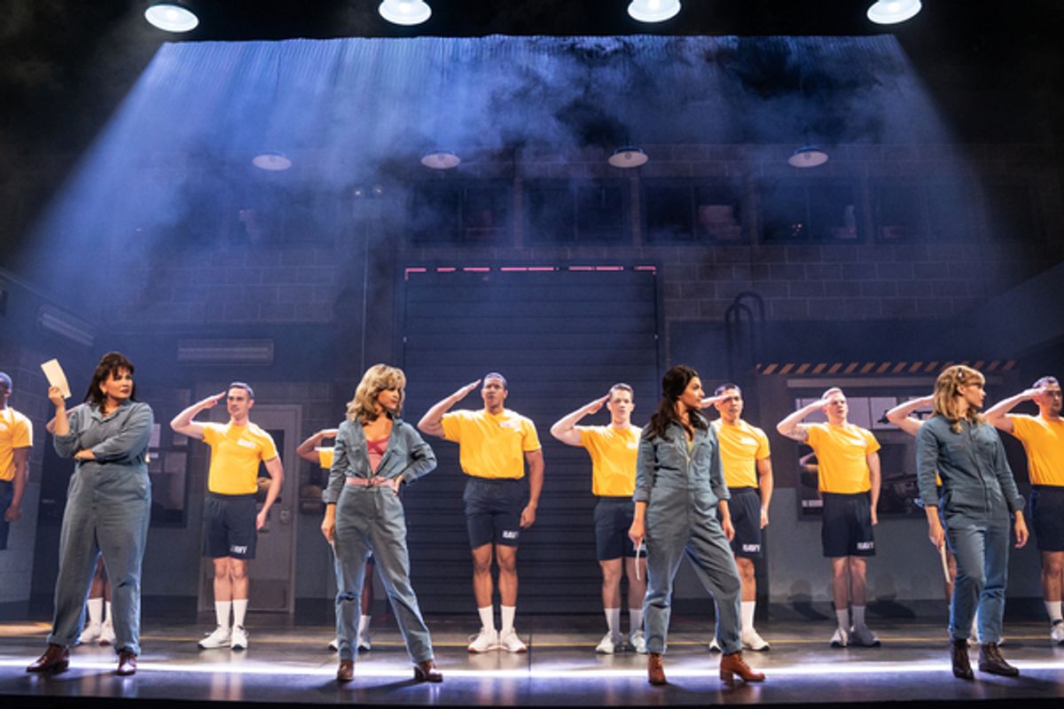 Company at Photos & Video: First Look at the National Tour of AN OFFICER AND A GENTLEMAN Opening Tonight