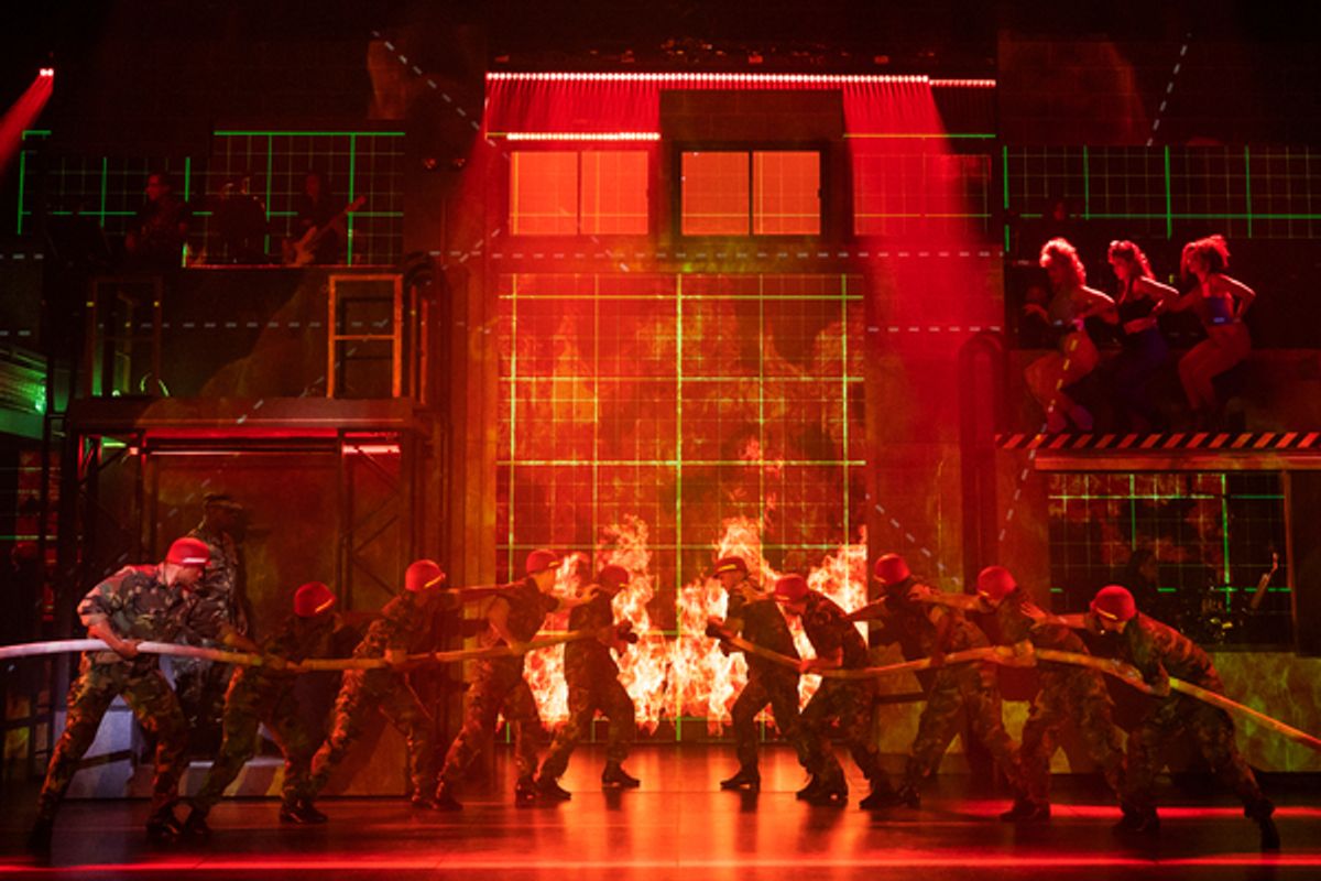 Company at Photos & Video: First Look at the National Tour of AN OFFICER AND A GENTLEMAN Opening Tonight