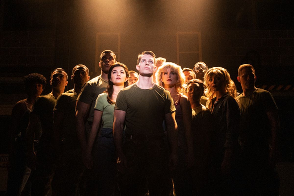 Company at Photos & Video: First Look at the National Tour of AN OFFICER AND A GENTLEMAN Opening Tonight