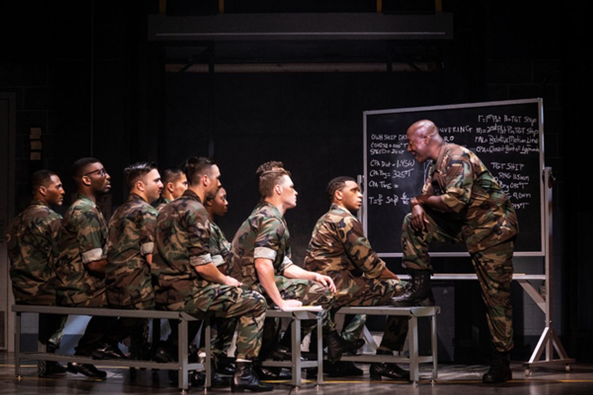 Company at Photos & Video: First Look at the National Tour of AN OFFICER AND A GENTLEMAN Opening Tonight