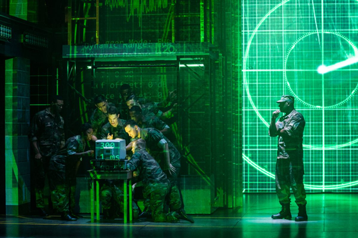 Company at Photos & Video: First Look at the National Tour of AN OFFICER AND A GENTLEMAN Opening Tonight