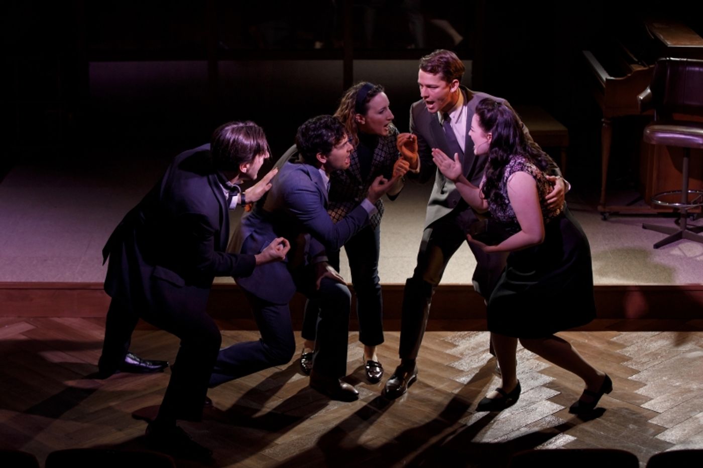 Review: Friendships And A Focus On Honest Art Lose Out To Fame And Fortune in Stephen Sondheim's MERRILY WE ROLL ALONG.  Image