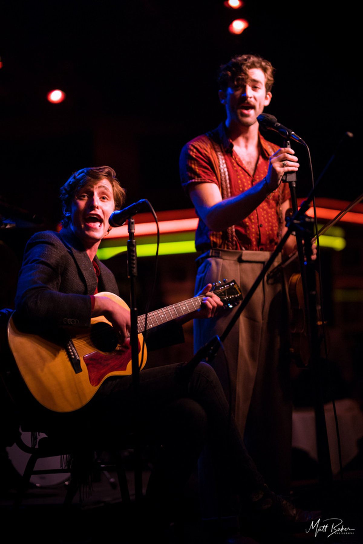 Joe Monseur, Logan Schmucker at Photos: JIM CARUSO'S CAST PARTY Entertains At Birdland With Susie Mosher, Billy Stritch, Marilyn Maye and More