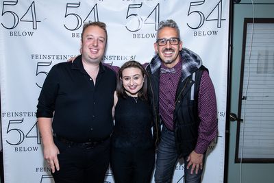 Ben Caplan, Jen Sandler and Ben Cameron Photo