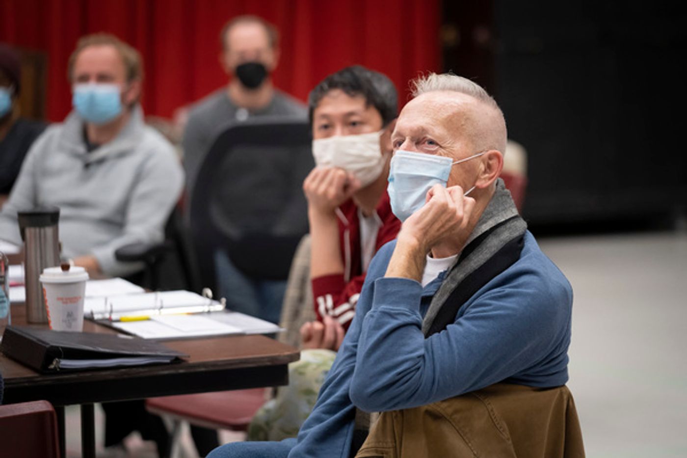 Photos: Inside Rehearsal fro A CHRISTMAS CAROL at Goodman Theatre  Image