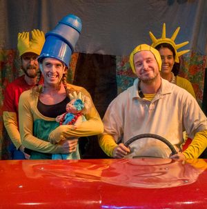 (front, from left) Will Wilhelm, Daniel Desmarais, (back, from left) Andrew Jessop and Ana Silva in Theater Wit’s Mr. Burns, a post-electric play. Press opening, Wednesday, September 8 at 7 p.m., kicks off an open run. Theater Wit is located at 1229 N. Belmont Ave., in Chicago’s Lakeview neighborhood. For tickets, visit TheaterWit.org or call (773) 975-8150. Photo credit: Charles Osgood
Please credit Charles Osgood Photography @ BroadwayWorld (front, from left) Will Wilhelm, Daniel Desmarais, (back, from left) Andrew Jessop an Photo