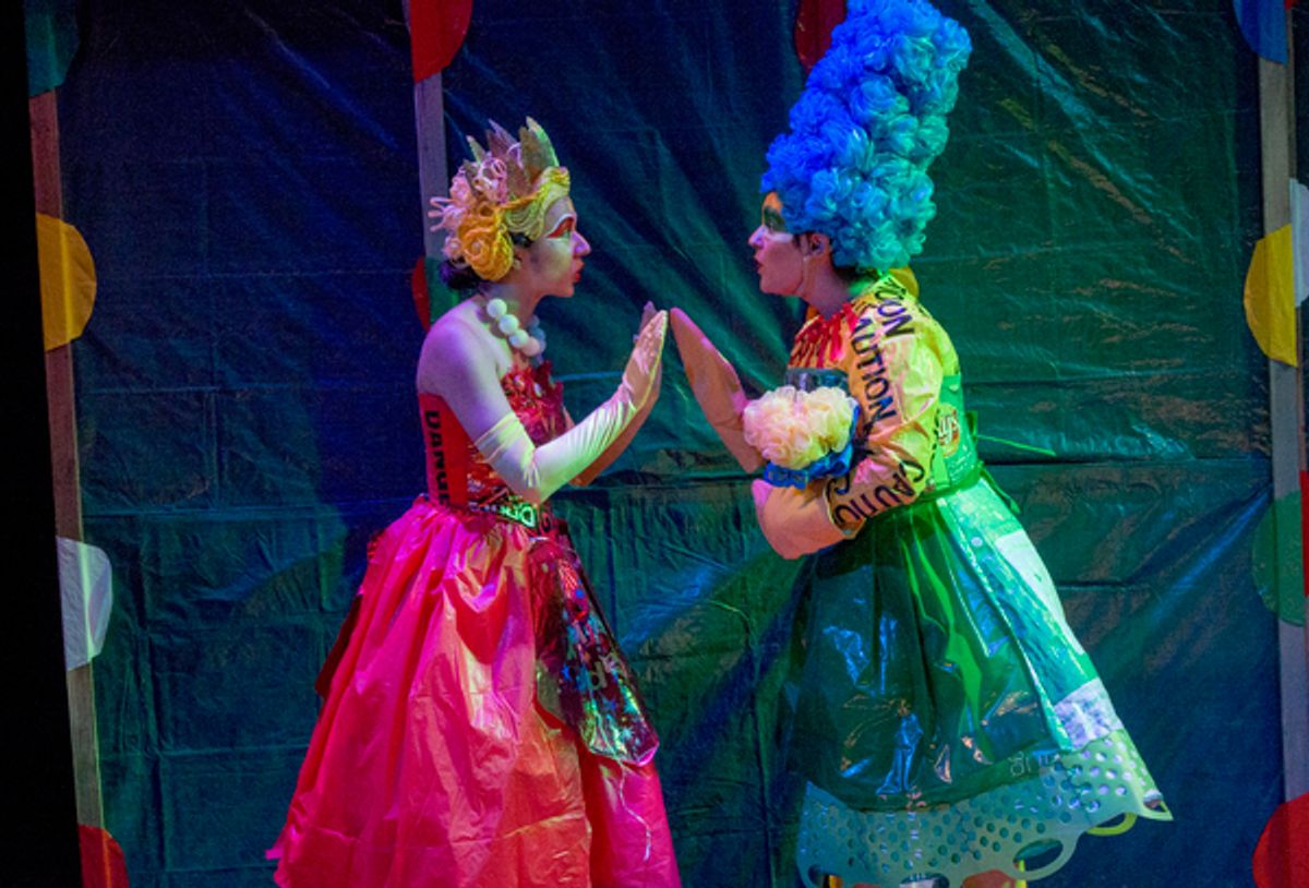 Tina Muñoz Pandya (left) and Ana Silva in Theater Wit’s Mr. Burns, a post-electric play. Press opening, Wednesday, September 8 at 7 p.m., kicks off an open run. Theater Wit is located at 1229 N. Belmont Ave., in Chicago’s Lakeview neighborhood. For tickets, visit TheaterWit.org or call (773) 975-8150. Photo credit: Charles Osgood



Please credit Charles Osgood Photography at 