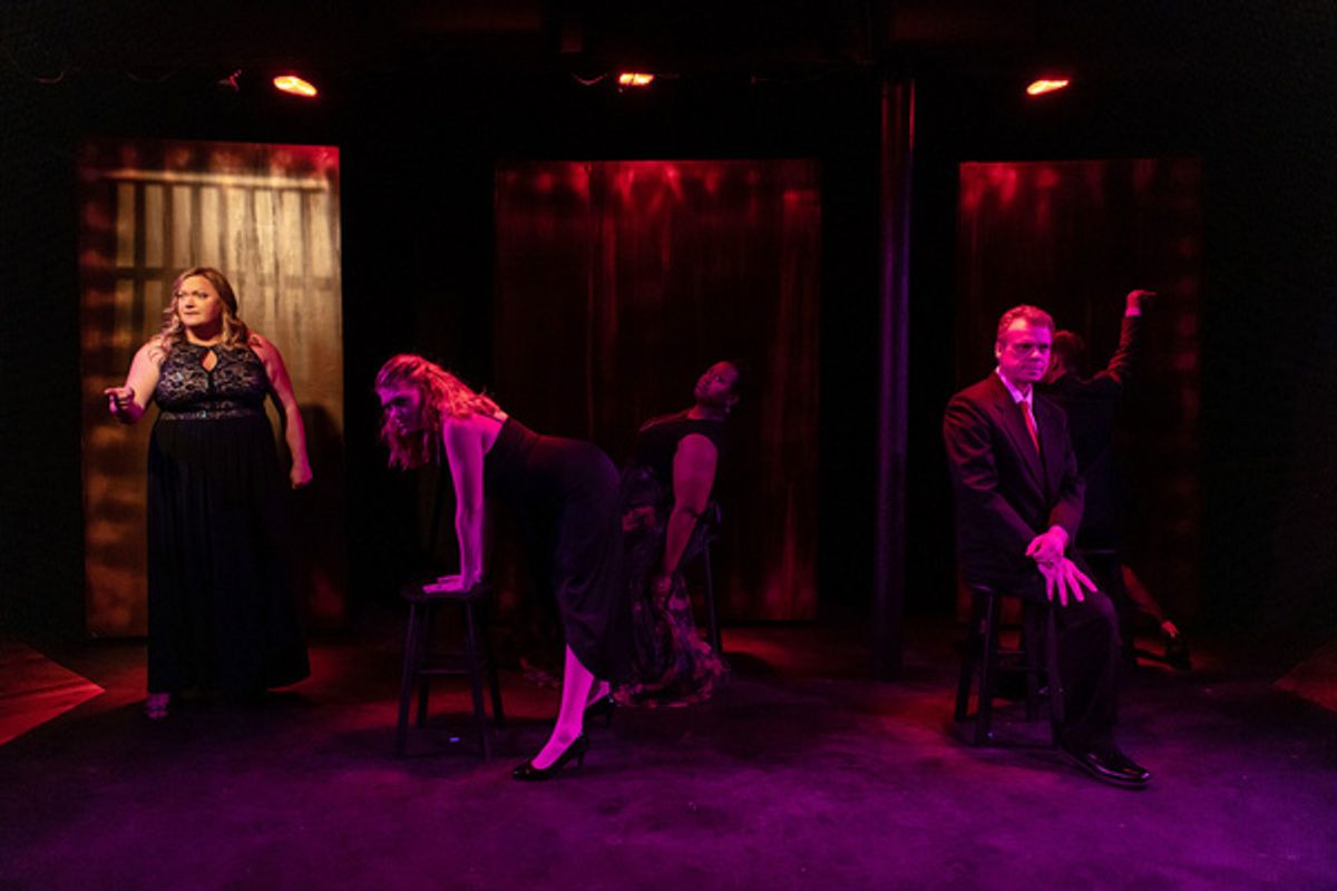 Kristin Clark, Elizabeth Jaffe, K Edmonds, John DeMerrell, and Justin Scott Bays at Photos: Theatre NOVA Presents SING HAPPY! A Celebration Of Kander And Ebb