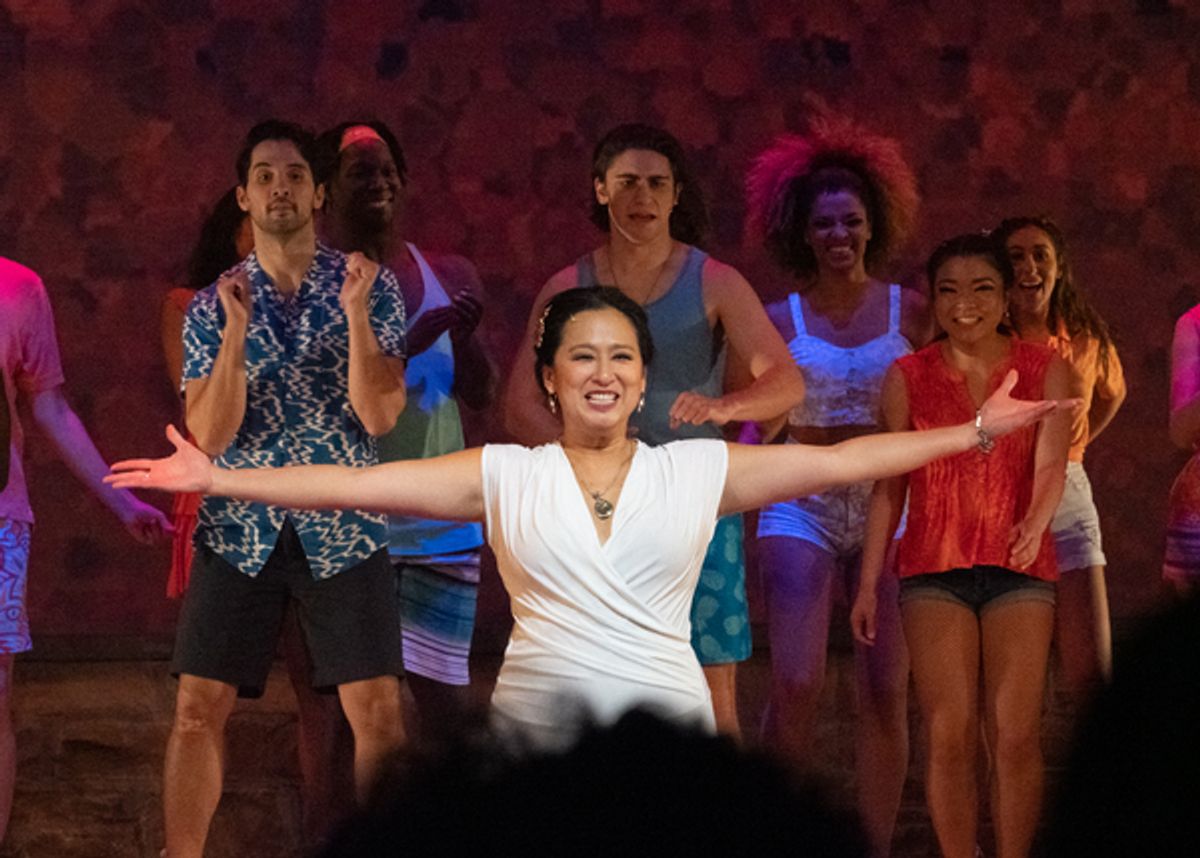 Gabriela Carillo at Photos: Curtain Call Of MAMMA MIA! At La Mirada Theatre
