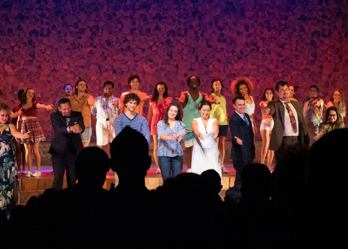 OLYMPUS DIGITAL CAMERA at Photos: Curtain Call Of MAMMA MIA! At La Mirada Theatre
