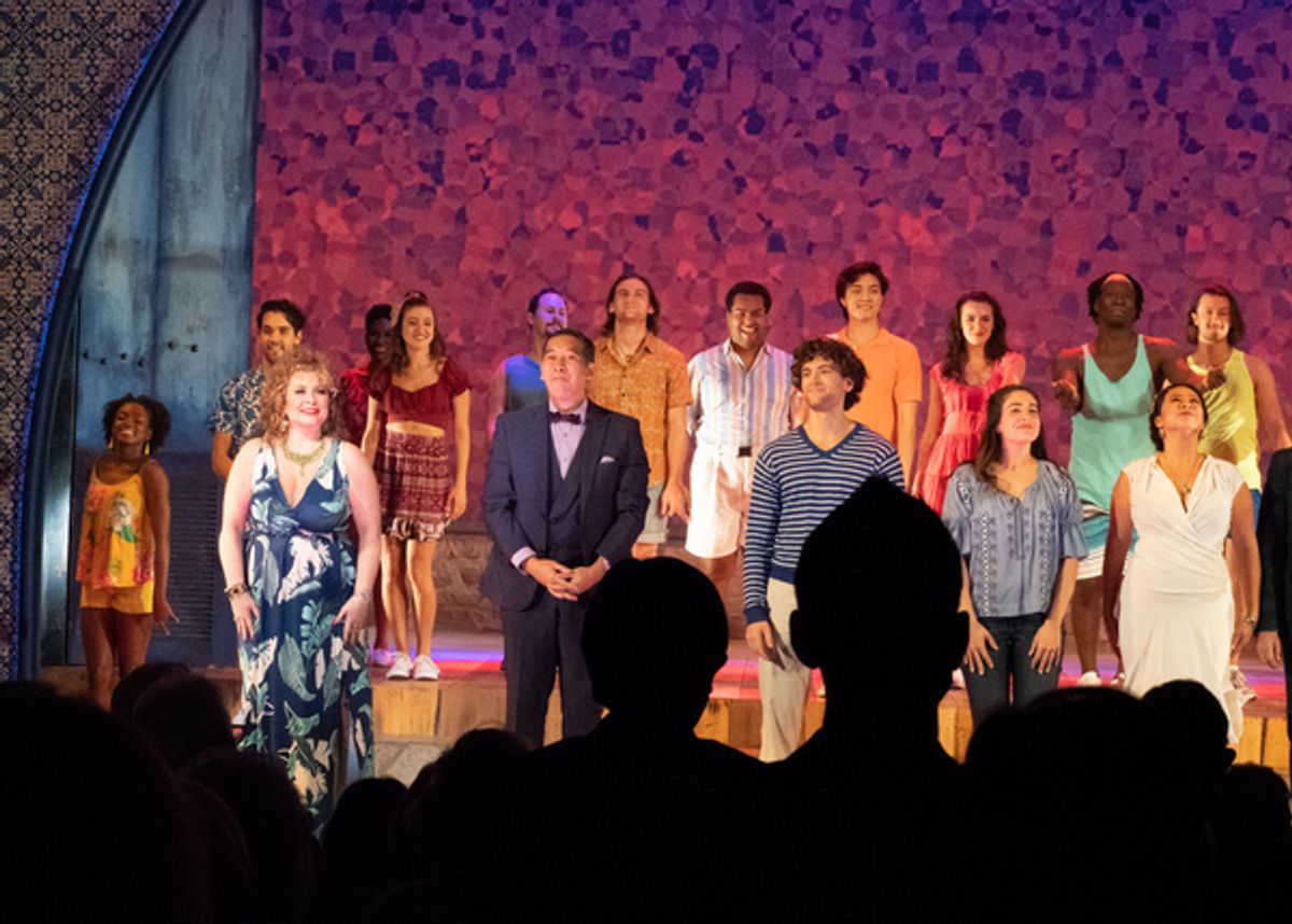 OLYMPUS DIGITAL CAMERA at Photos: Curtain Call Of MAMMA MIA! At La Mirada Theatre