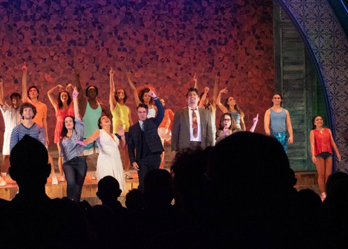 OLYMPUS DIGITAL CAMERA at Photos: Curtain Call Of MAMMA MIA! At La Mirada Theatre