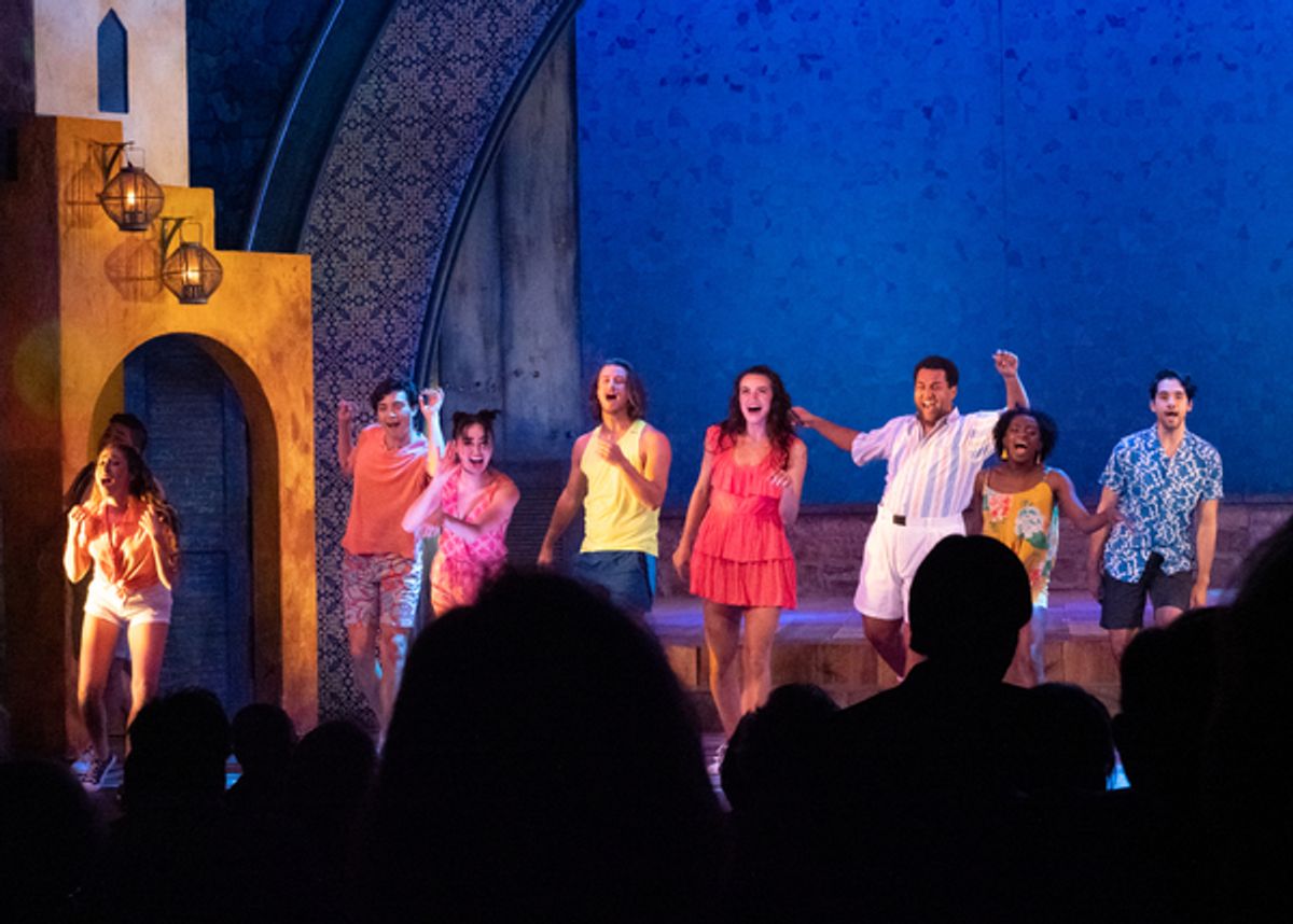 OLYMPUS DIGITAL CAMERA at Photos: Curtain Call Of MAMMA MIA! At La Mirada Theatre