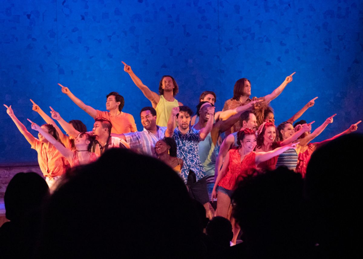 OLYMPUS DIGITAL CAMERA at Photos: Curtain Call Of MAMMA MIA! At La Mirada Theatre