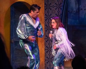Michael Cavinder and Candi Milo @ BroadwayWorld Michael Cavinder and Candi Milo Photo
