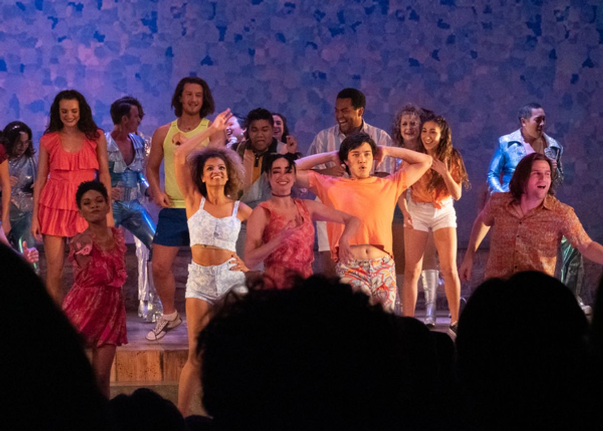 OLYMPUS DIGITAL CAMERA at Photos: Curtain Call Of MAMMA MIA! At La Mirada Theatre