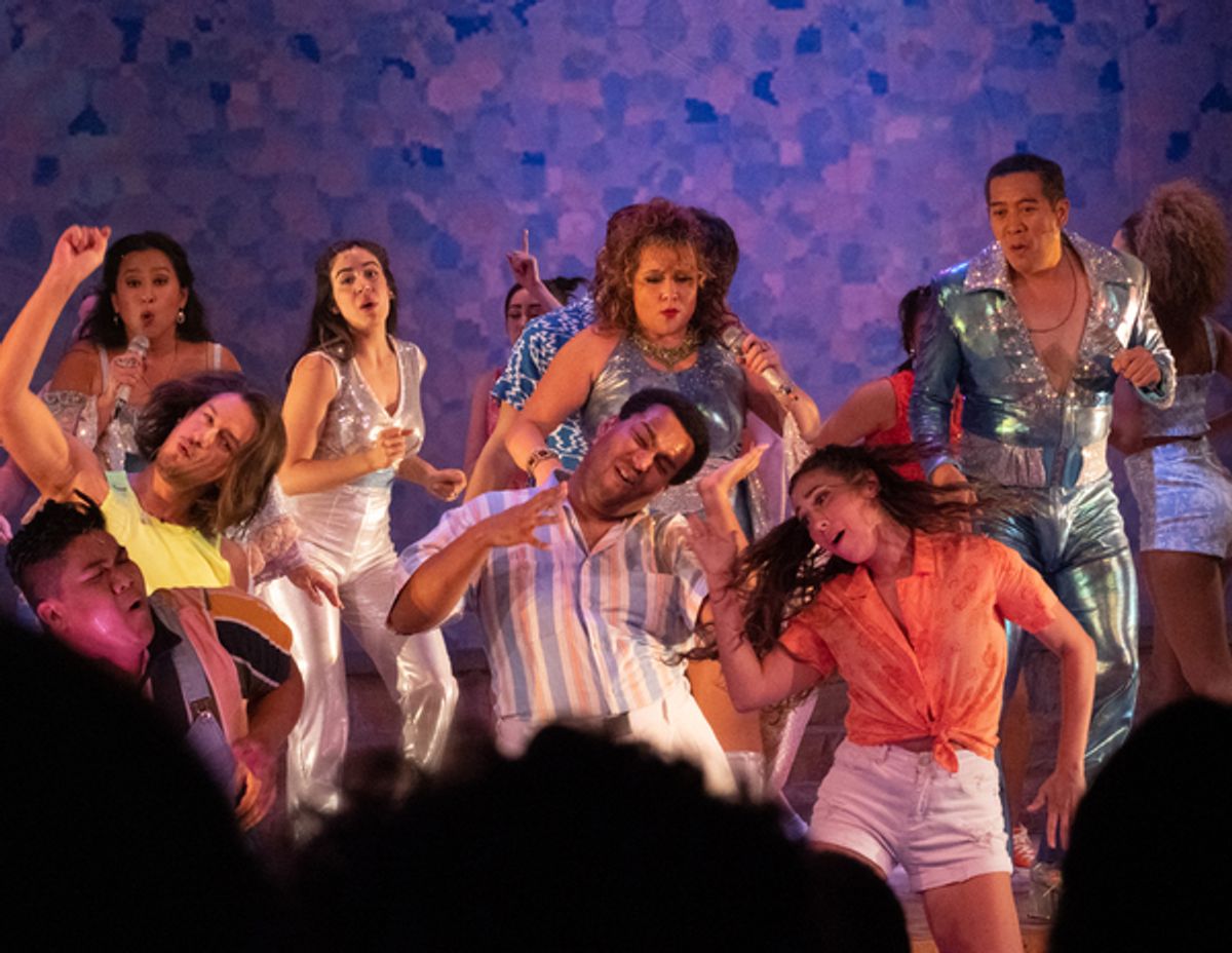 OLYMPUS DIGITAL CAMERA at Photos: Curtain Call Of MAMMA MIA! At La Mirada Theatre