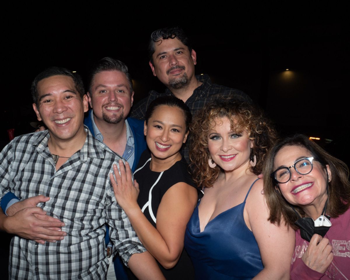 Danny Bernardo, T.J. Dawson, Marie-France Arcilla, Michael Cavinder, Emily King Brown, and Candi Milo at 