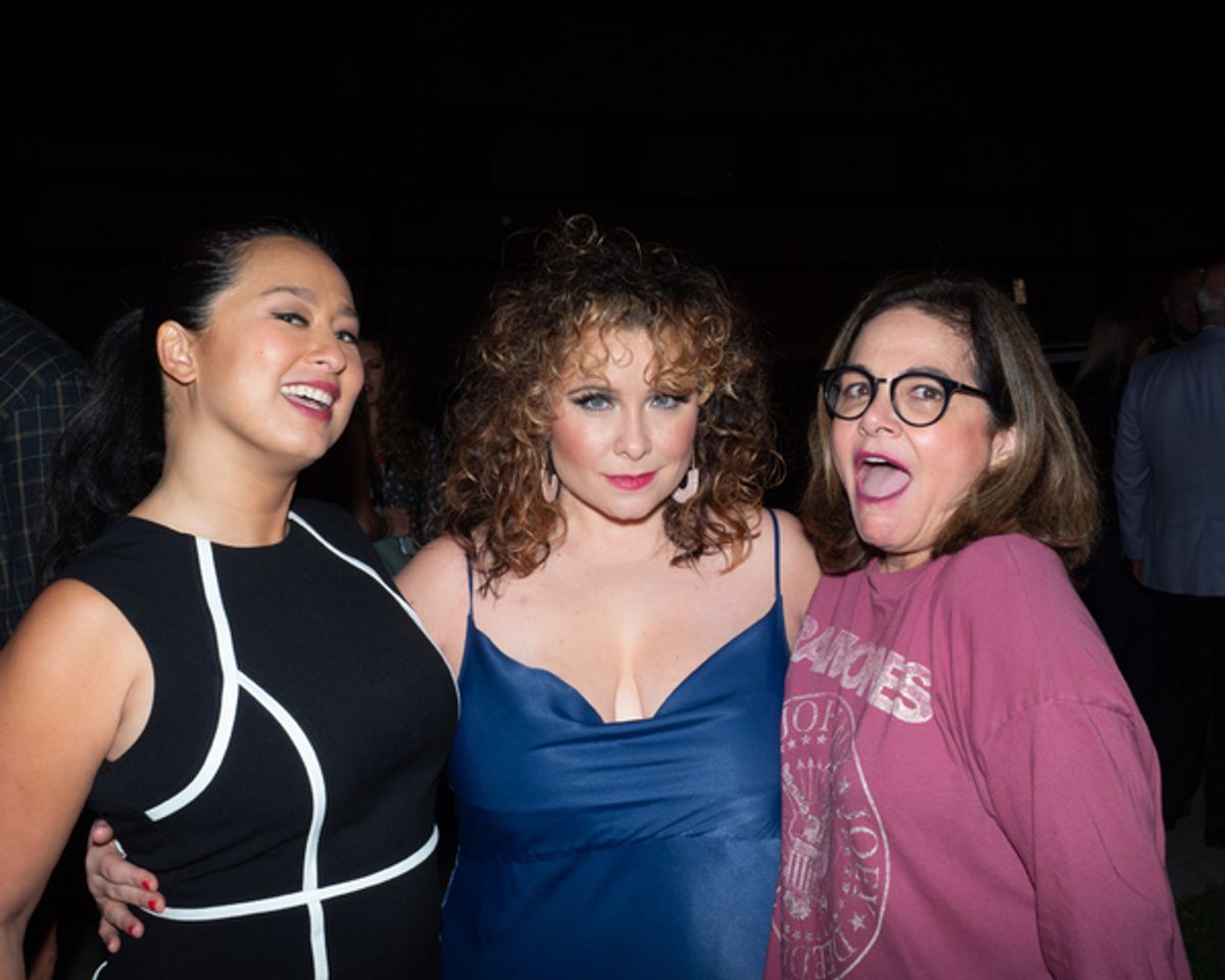 Marie-France Arcilla, Emily King Brown, and Candi Milo at 