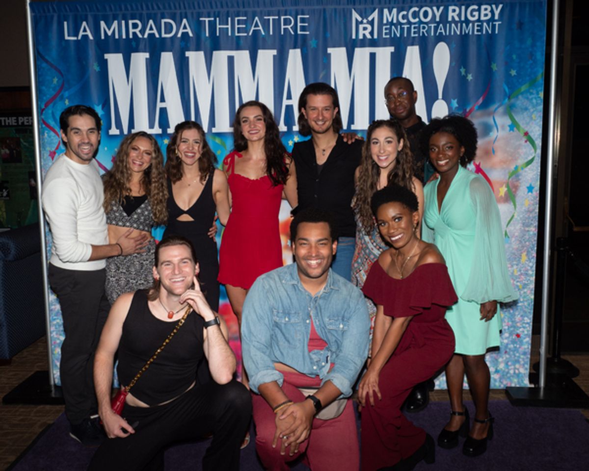 OLYMPUS DIGITAL CAMERA at Photos: Curtain Call Of MAMMA MIA! At La Mirada Theatre